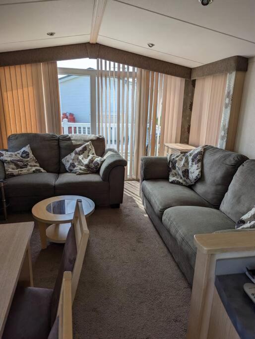 6 Berth Holiday Home On Ocean Edge Near Morecambe 希舍姆 外观 照片