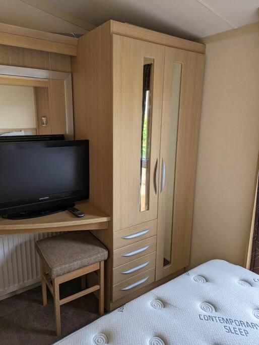 6 Berth Holiday Home On Ocean Edge Near Morecambe 希舍姆 外观 照片